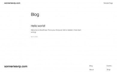 sonneriesvip.com screenshot