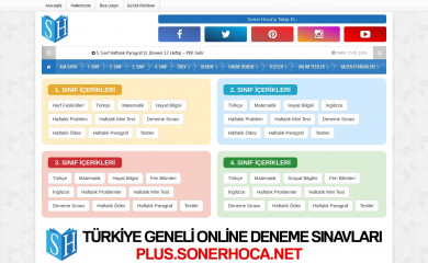 sonerhoca.net screenshot