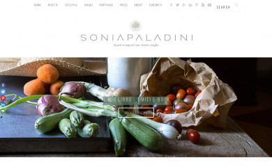 soniapaladini.it screenshot