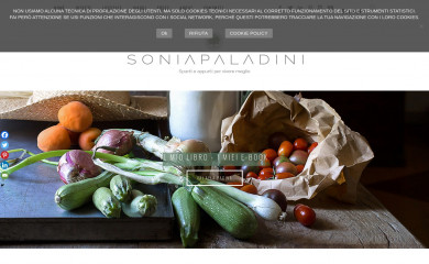 soniapaladini.it screenshot