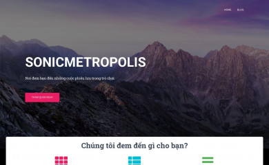 sonicmetropolis.com screenshot
