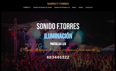 sonidofernandotorres.com screenshot