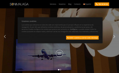 sonimalaga.com screenshot