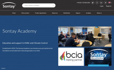 sontay-academy.com screenshot