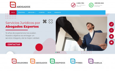 sosabogados.cl screenshot