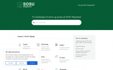 sosuhjælp.dk screenshot