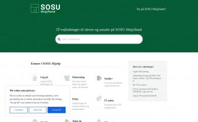 sosuhjælp.dk screenshot