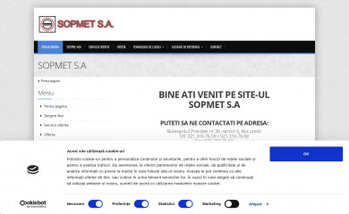sopmet.ro screenshot