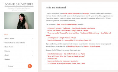 sophiesauveterre.com screenshot