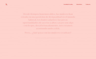 sororidadcreativa.com screenshot
