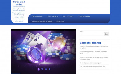 soren-pind.dk screenshot