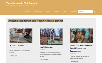 sos-dogs.de screenshot