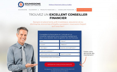 soumissionsconseillerfinancier.ca screenshot