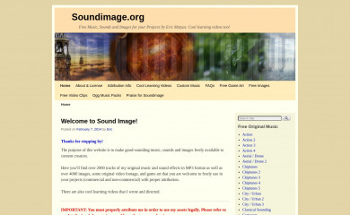http://soundimage.org screenshot