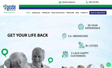 soundsgood.in screenshot