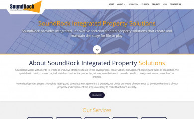 soundrock.co.za screenshot