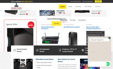 soundtowndubai.com screenshot