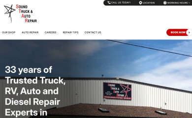 soundtruckandautorepair.com screenshot