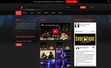 soulunique.co.uk screenshot