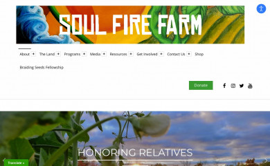 soulfirefarm.org screenshot