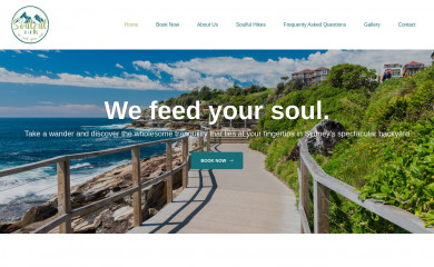 soulfulhikes.com.au screenshot