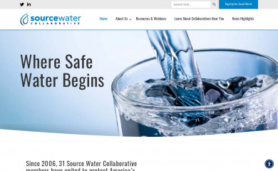 sourcewatercollaborative.org screenshot