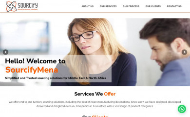 sourcifymena.com screenshot