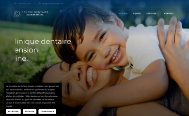 souriremaska.com screenshot
