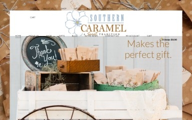 southerncaramel.com screenshot