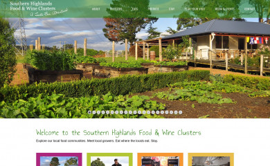 southernhighlandsfoodandwineclusters.com.au screenshot