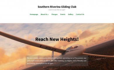 southernriverinaglidingclub.com.au screenshot
