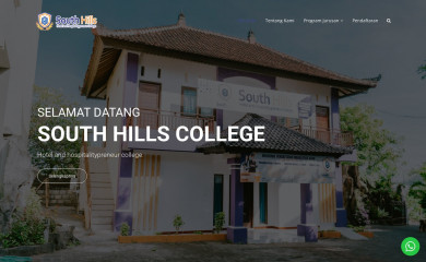 southhillscollege.com screenshot