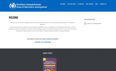 southsaskna.org screenshot