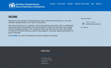 southsaskna.org screenshot