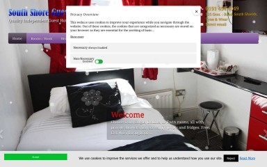southshieldsguesthouse.co.uk screenshot