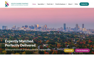 southshorestaffing.com screenshot