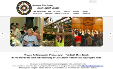 southstreettemple.org screenshot