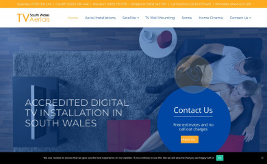 southwalestvaerials.co.uk screenshot