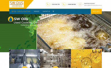 southwestoils.com.au screenshot