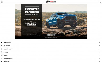 southwestchevrolet.com screenshot