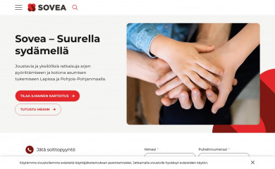 sovea.fi screenshot