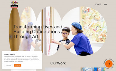 sovereignartfoundation.com screenshot