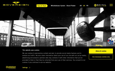 sovereignspeed.com screenshot