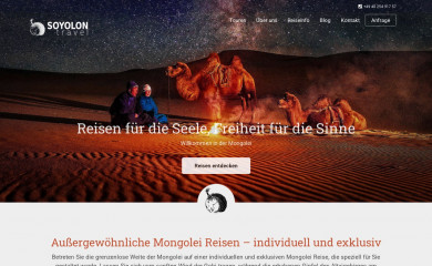 soyolon-travel.de screenshot