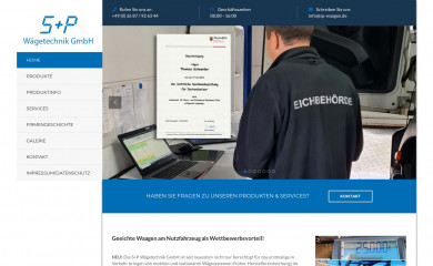 sp-waagen.de screenshot