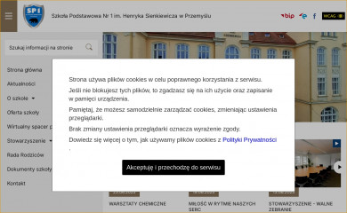 sp1przemysl.pl screenshot