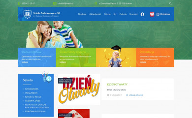 sp58krakow.pl screenshot