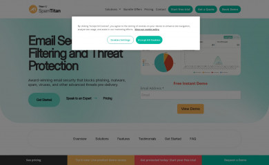 spamtitan.com screenshot