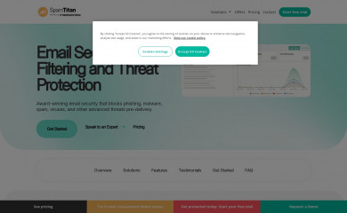 spamtitan.com screenshot