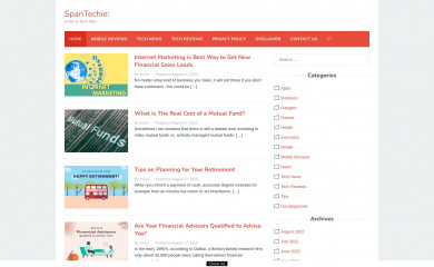 spantechie.com screenshot